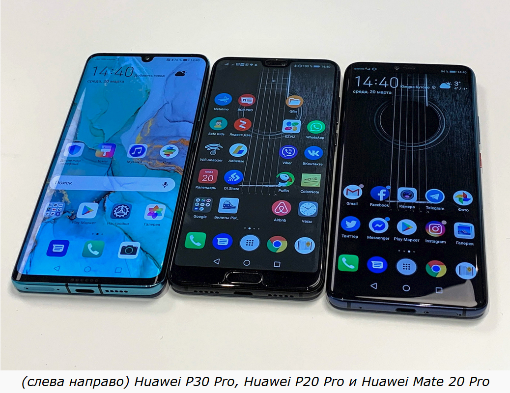 Представлены смартфоны Huawei P30 и P30 Pro